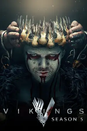 Download Vikings (2017) Season 5 WebRip [Hindi + English] S05 ESub 480p 720p - Complete